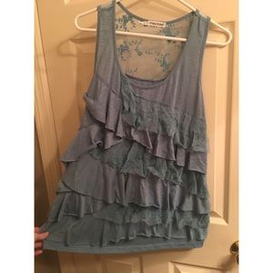 Maurice’s ruffled tank top